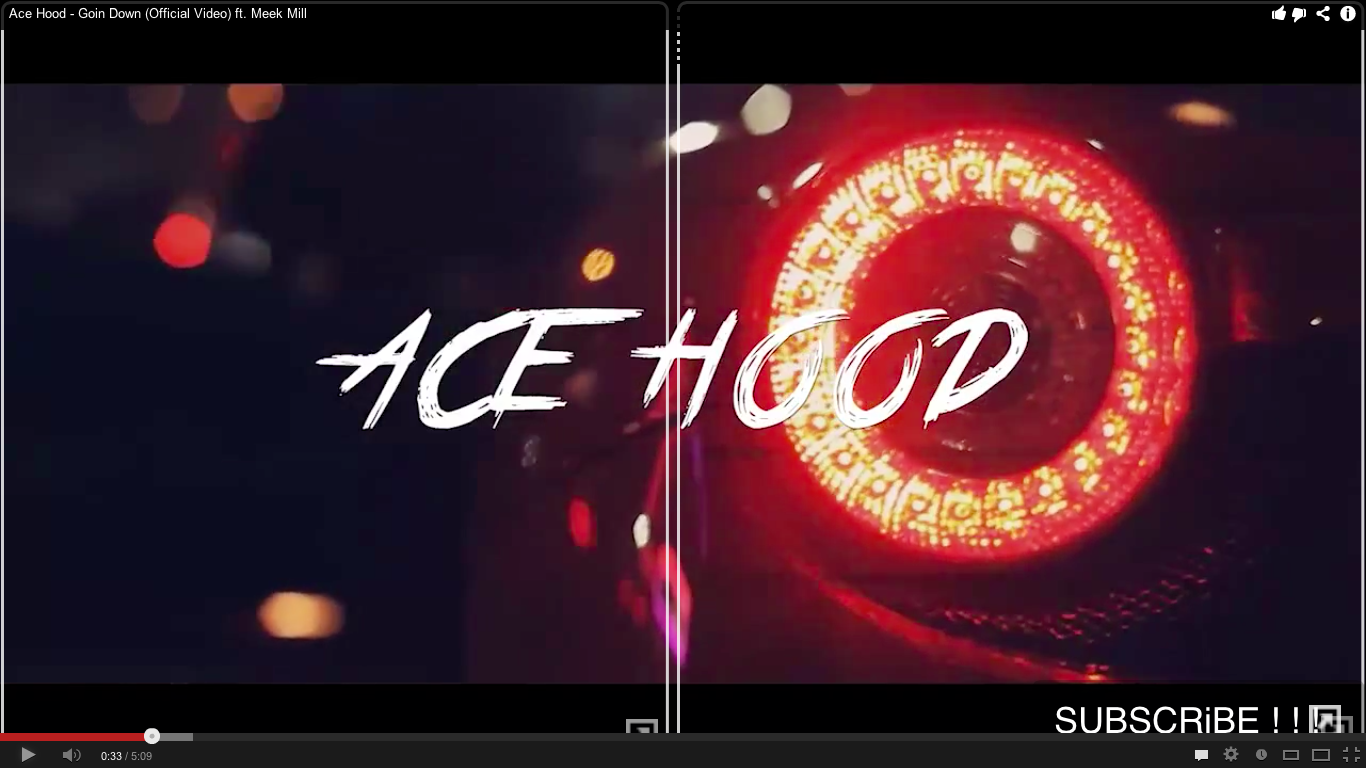 Ace Hood – Goin Down (Official Video) ft. Meek Mill. Ace Hood and ...